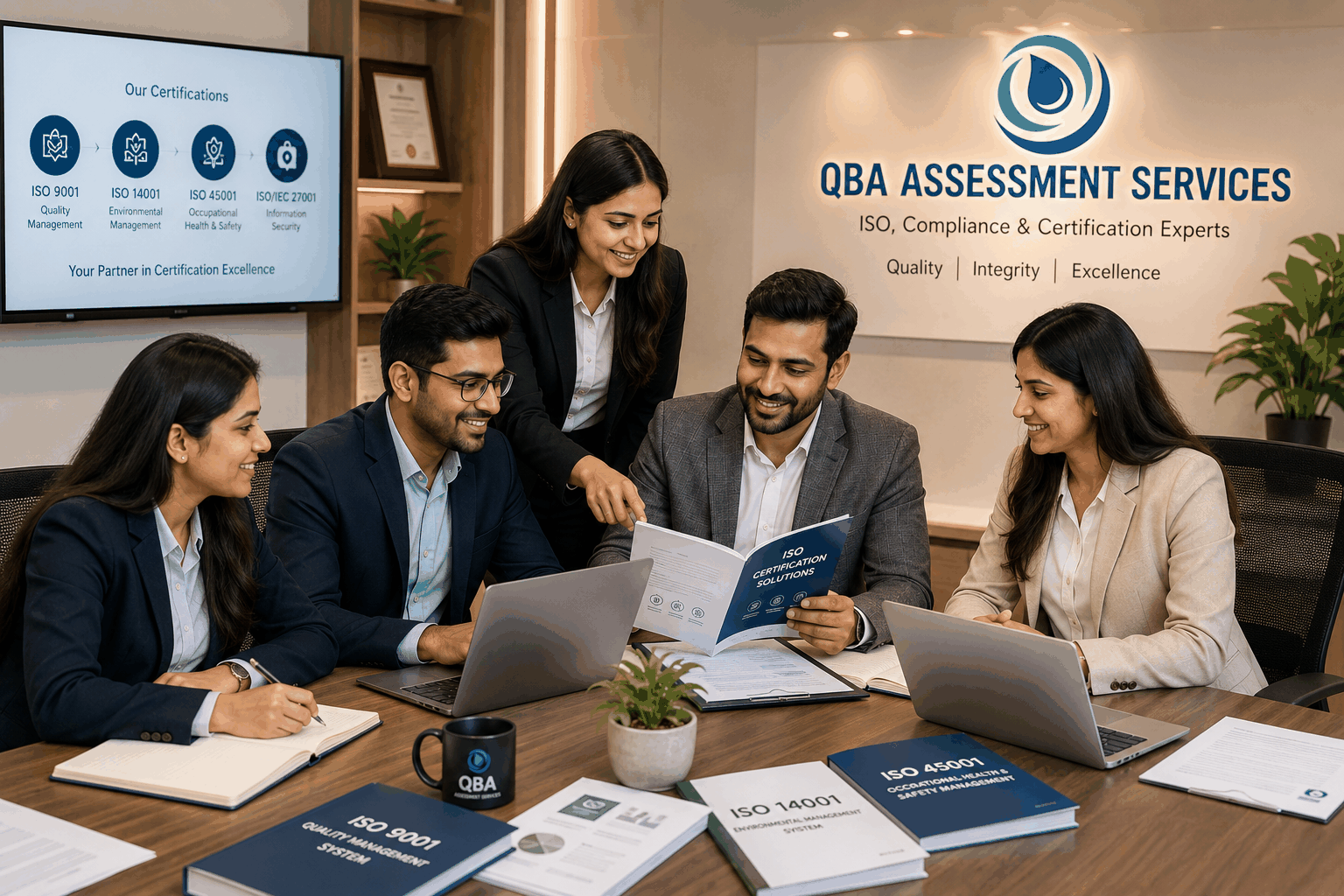 ISO Certification Services across India — professional team and office